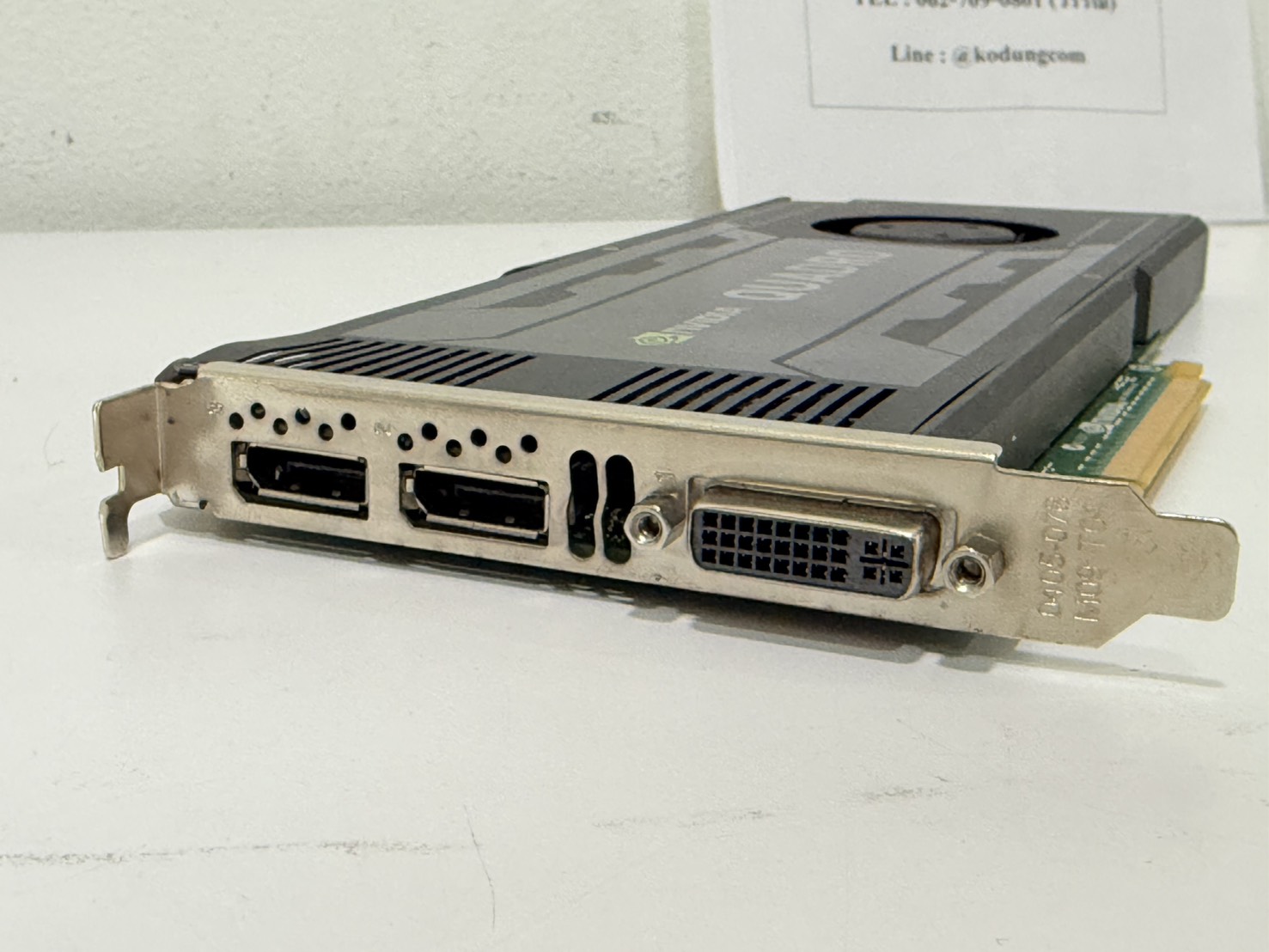 ขาย การ์ดจอ Nvidia Quadro K4000 3GB DDR5 รูปที่ 2