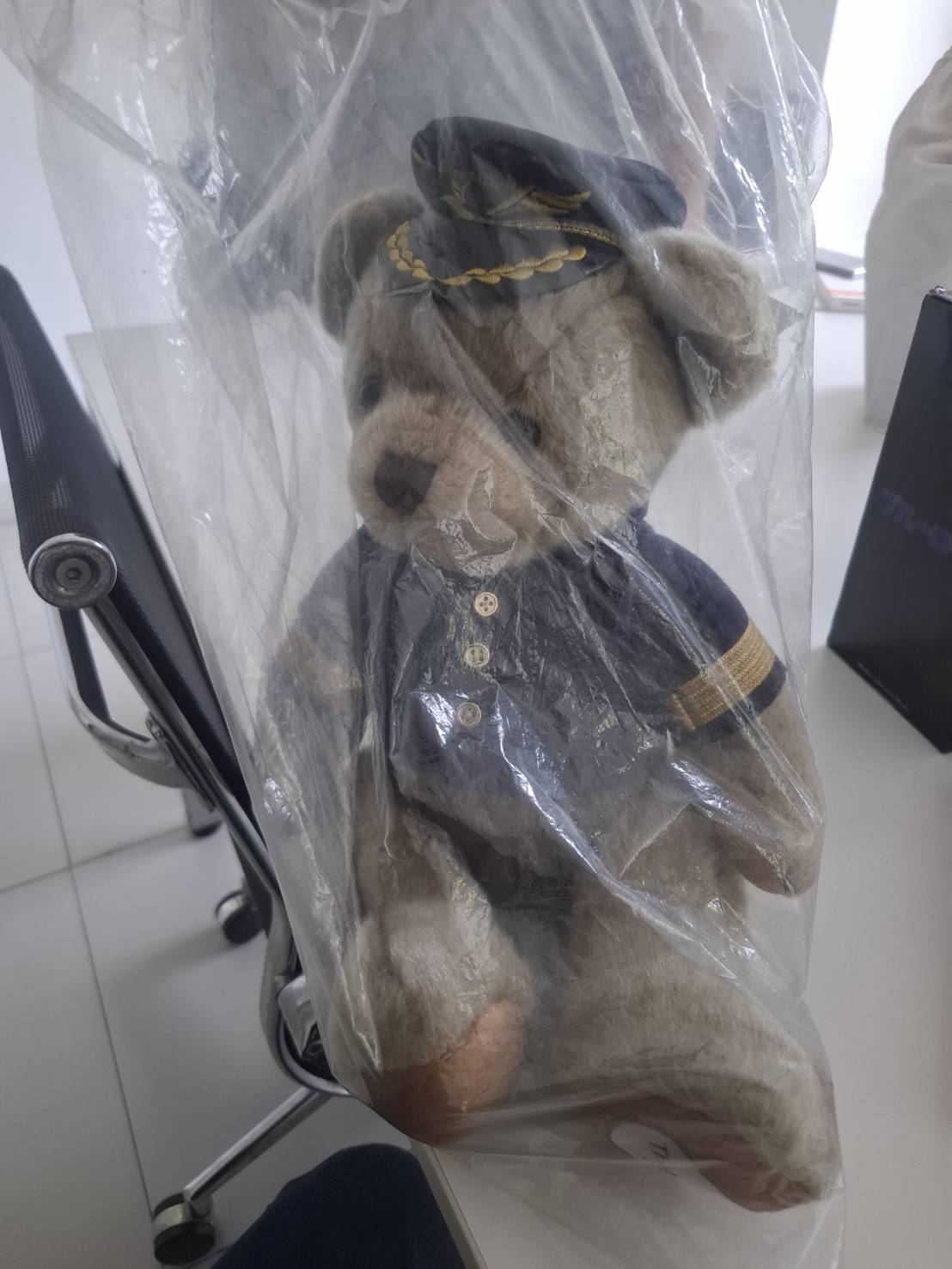 ขาย ตุ๊กตาหมีใส่ชุดนักบิน กัปตัน
