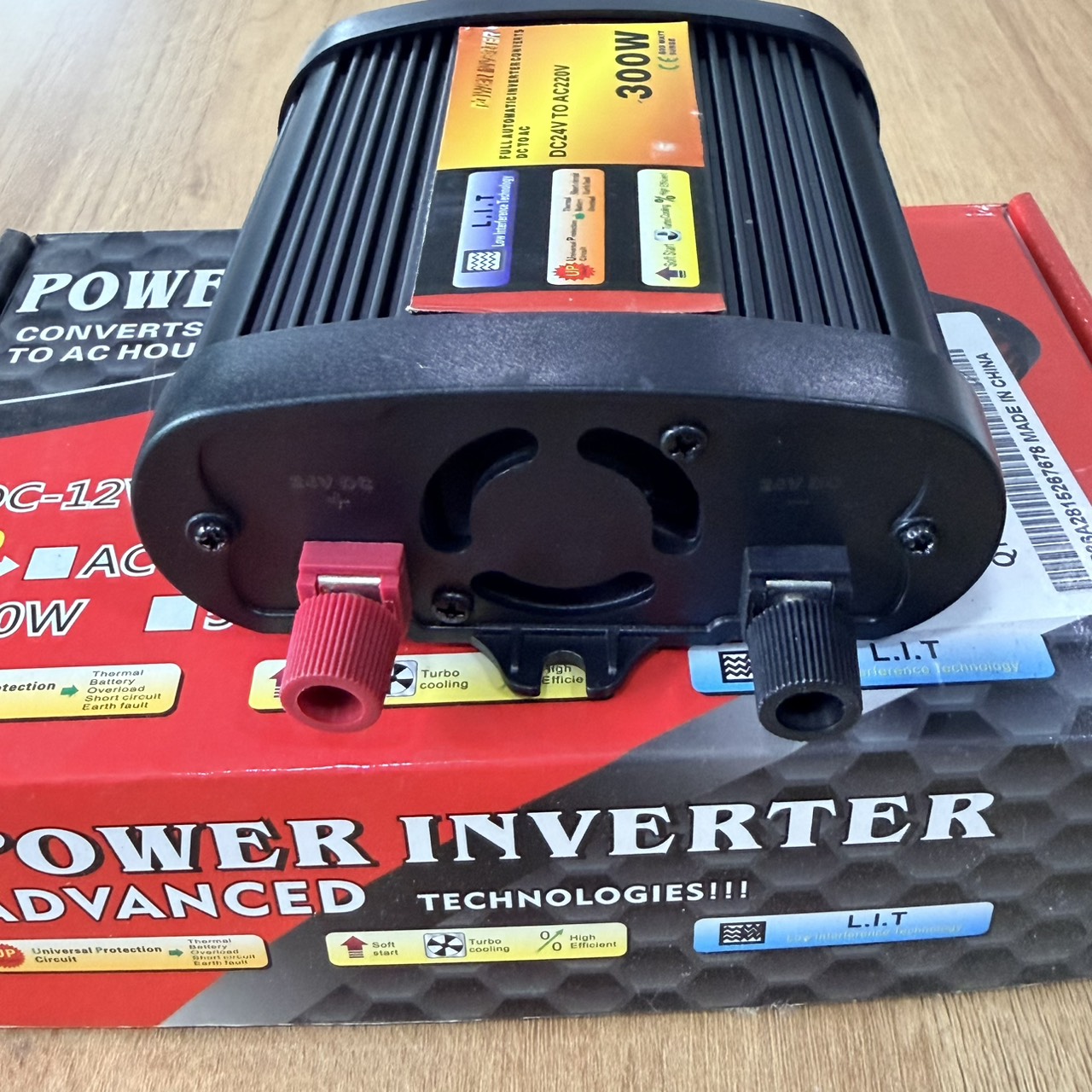 ขาย หม้อแปลงไฟ Power Inverter (DC-24V)300W รูปที่ 2