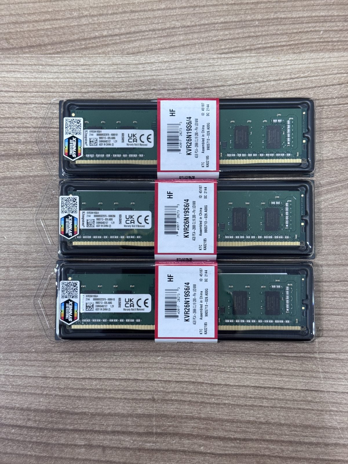 Kingston KVR26N19S6/4GB ของใหม่