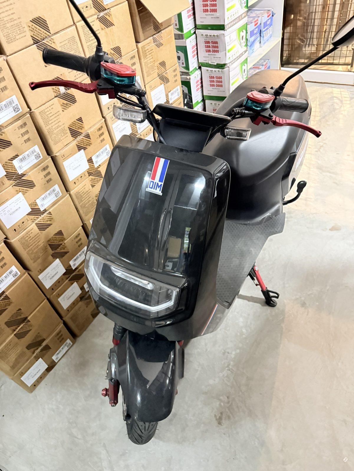 ขาย มอเตอร์ไซด์ไฟฟ้า Pinnsheng 72V + Adapter