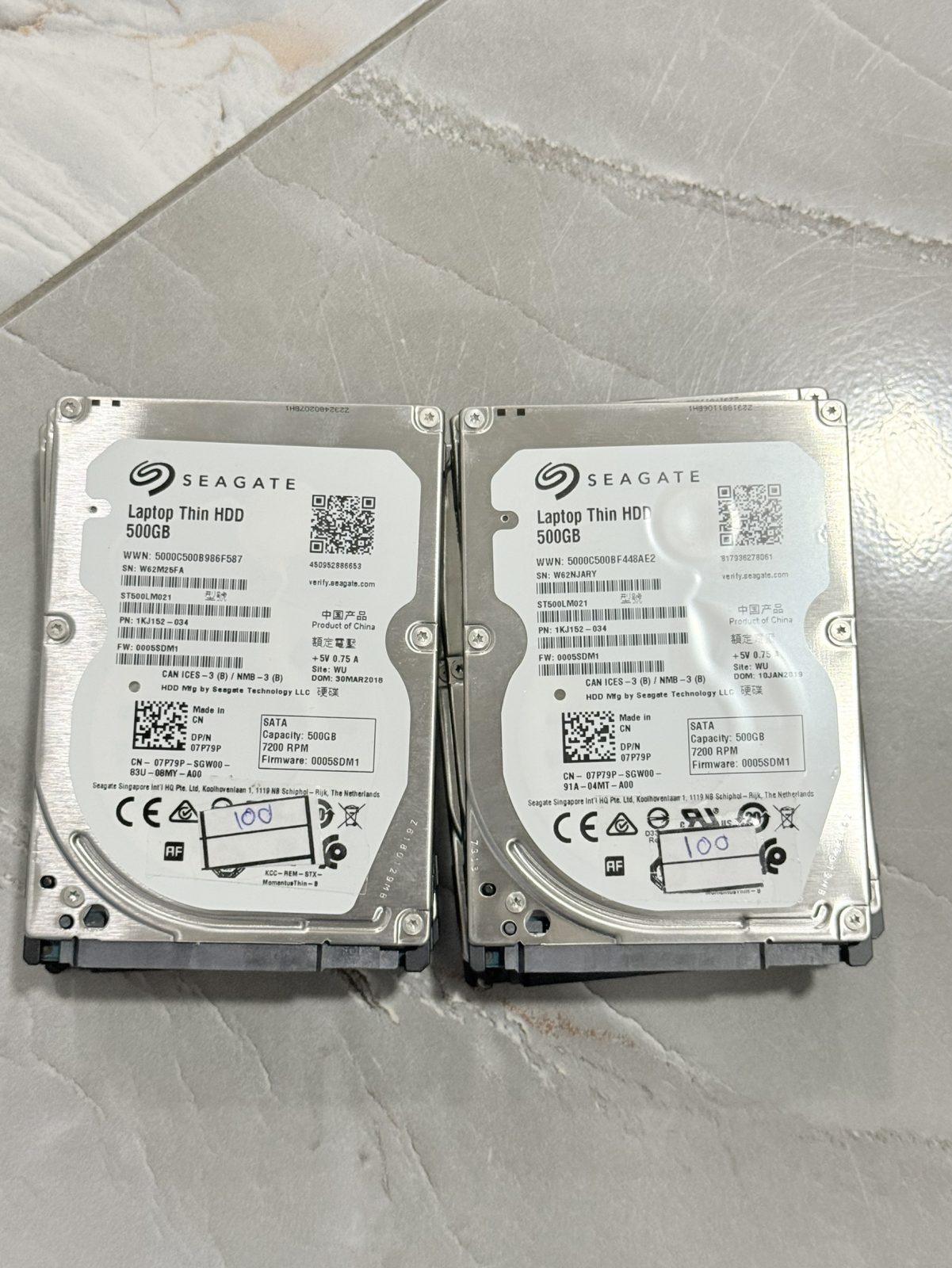 ขาย Seagate LaptopThin 500GB SATA 2.5 6Gbps 7200RPM" รูปที่ 2