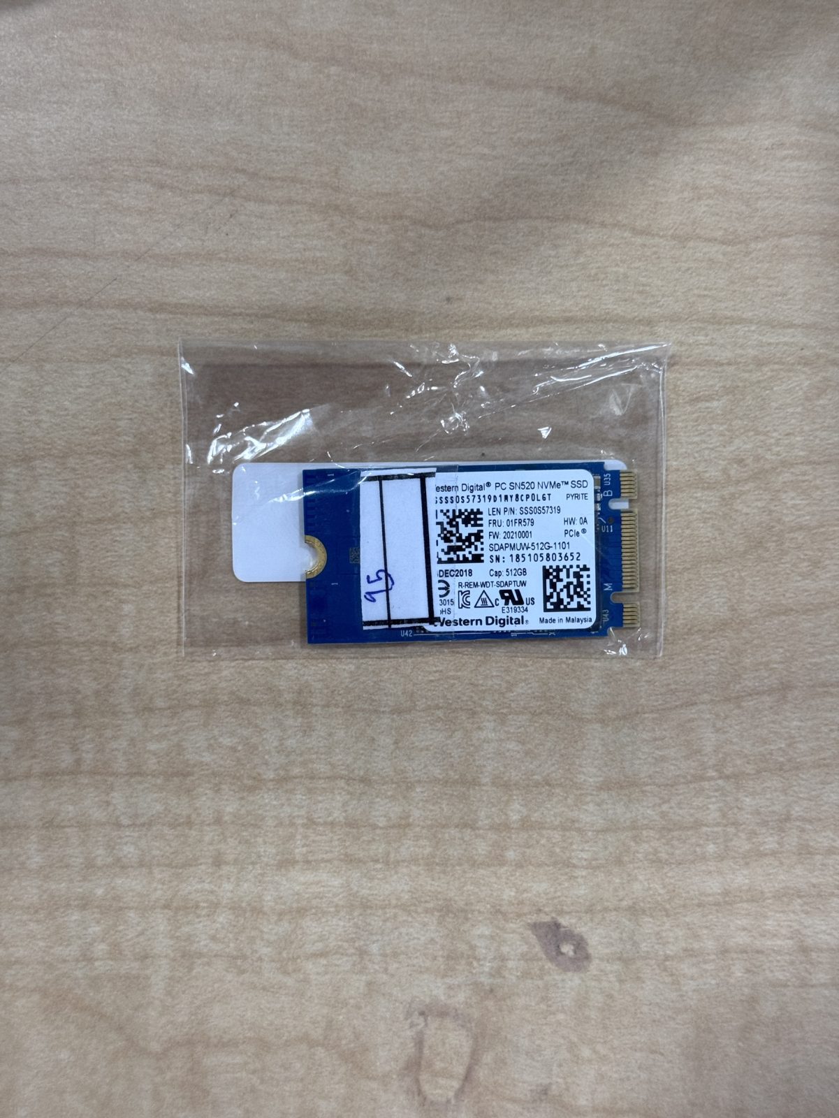ขาย WD SN520 SSD 512GB M.2 NVMe