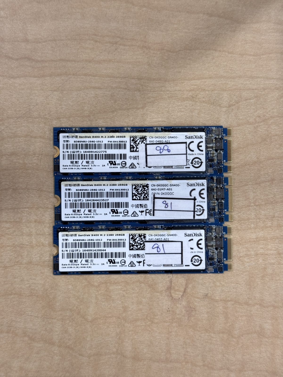 ขาย SanDisk X400 SSD 256GB M.2 SATA