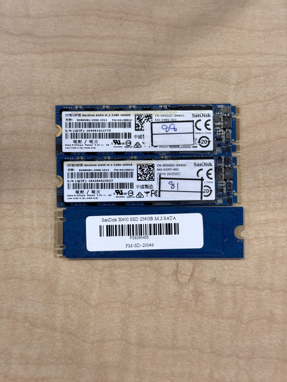 ขาย SanDisk X400 SSD 256GB M.2 SATA รูปที่ 2