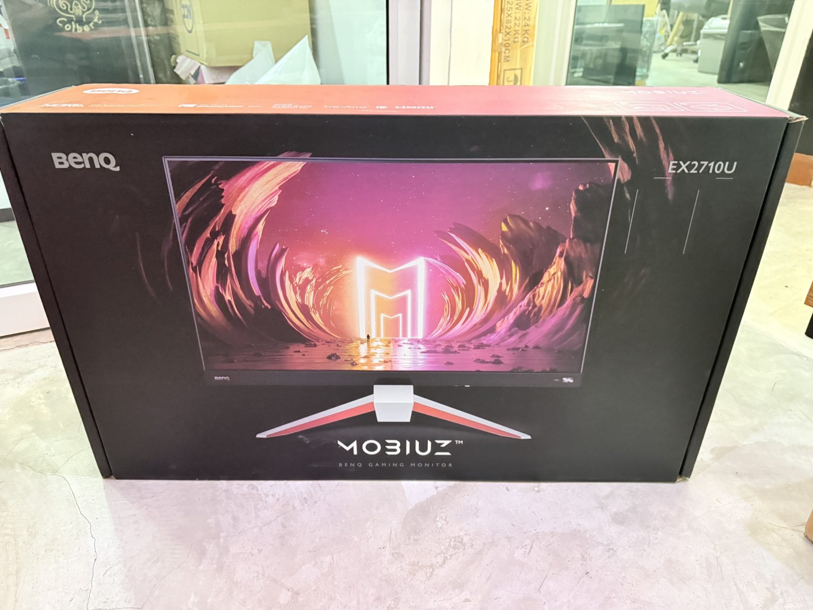 ขาย BenQ Mobiuz EX2710U  27-inch+Adapter