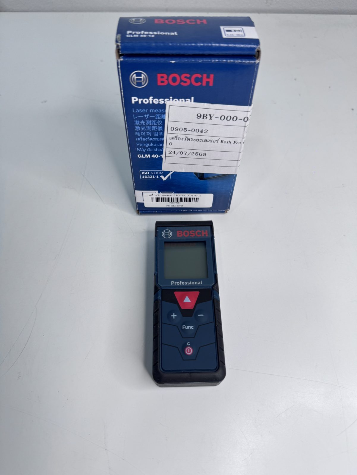 ขาย เครื่องวัดระยะเลเซอร์ BOSCH GLM 40-12 รูปที่ 2