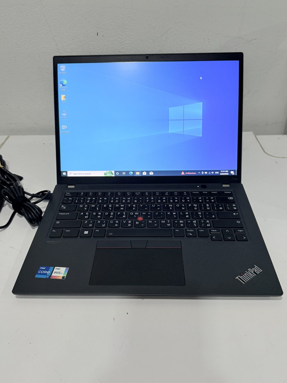 ขาย Lenovo Thinkpad T14s Gen3(i7-1260P/16GB/M.2 512GB)+Adapter สุขภาพแบต 86%