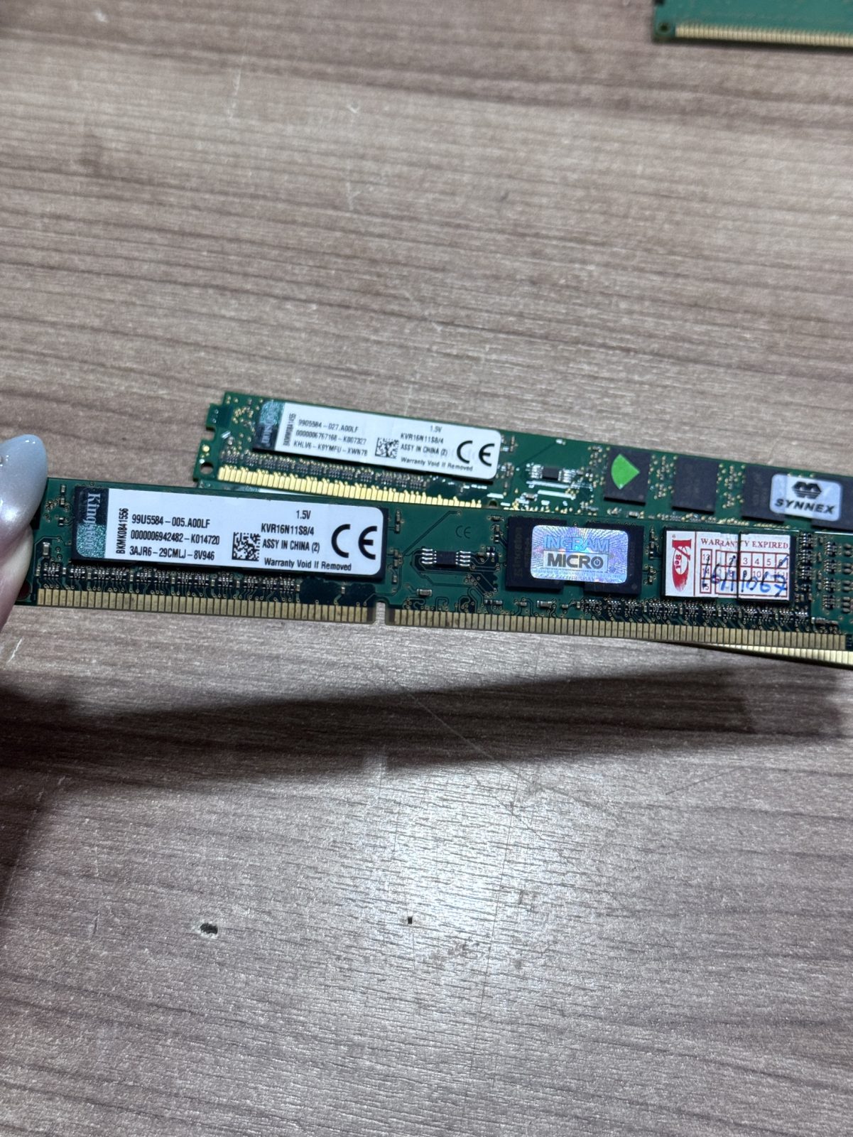 ขาย Kingston KVR16N11S8/4G