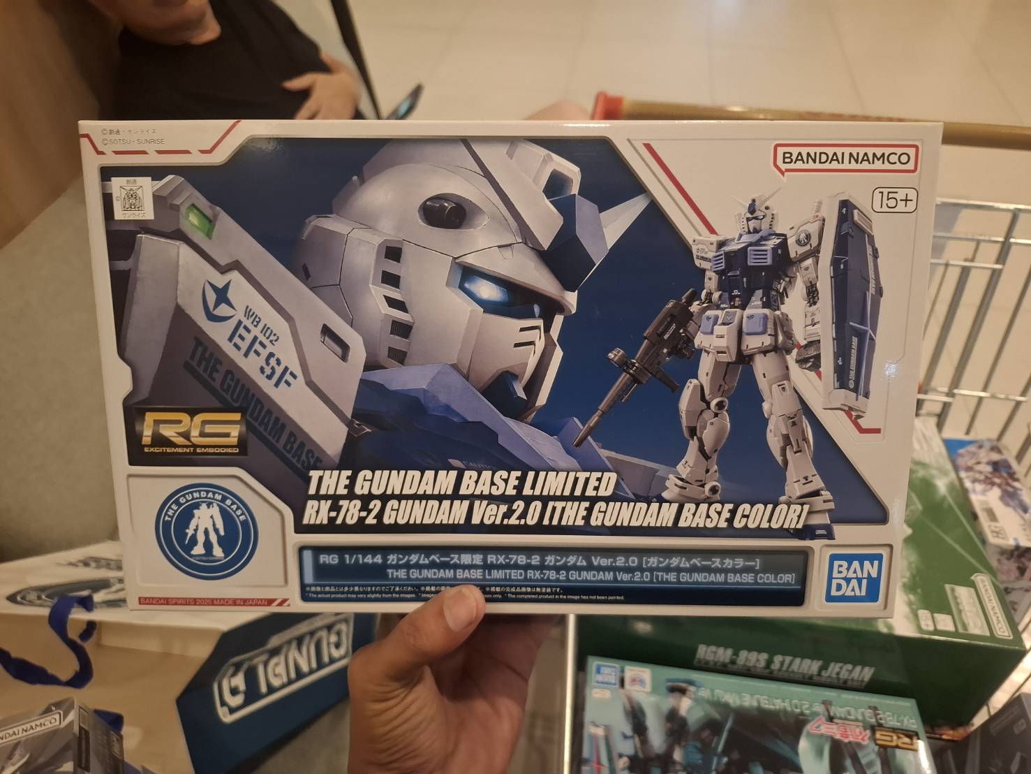 ขาย RG 1/144 THE GUNDAM BASE LIMITED RX-78-2 GUNDAM Ver.2.0 [THE GUNDAM BASE COLOR]