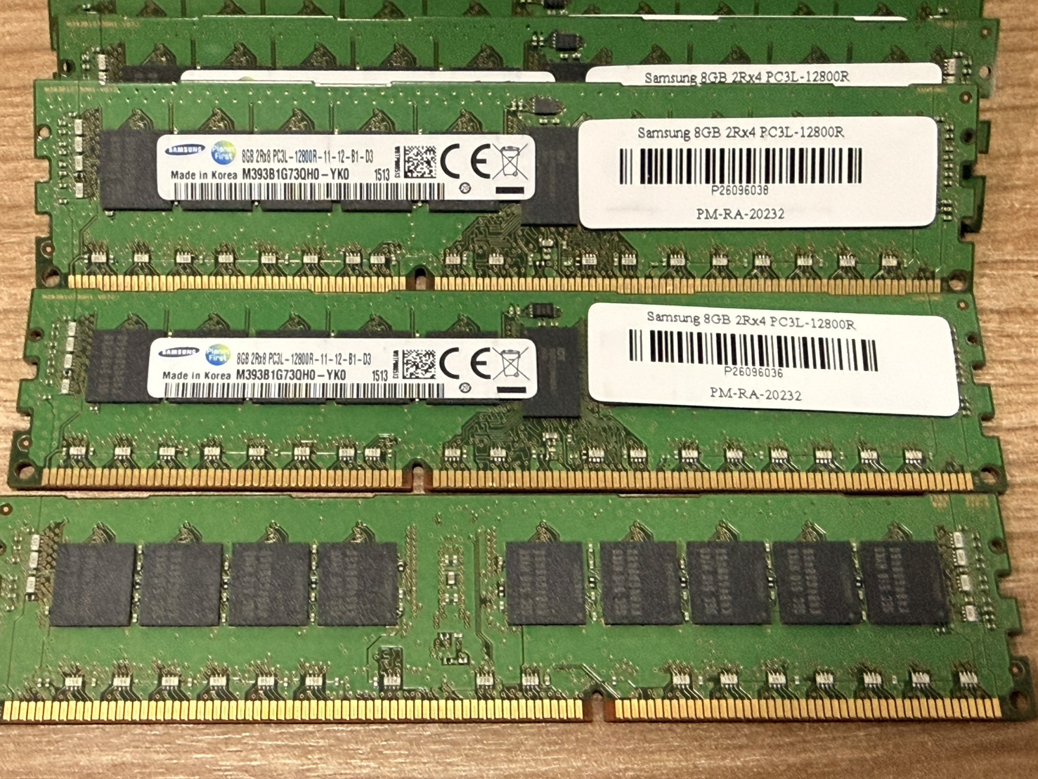 ขาย Ram สำหรับ Server Samsung 8GB 2Rx4 PC3L-12800R รูปที่ 3