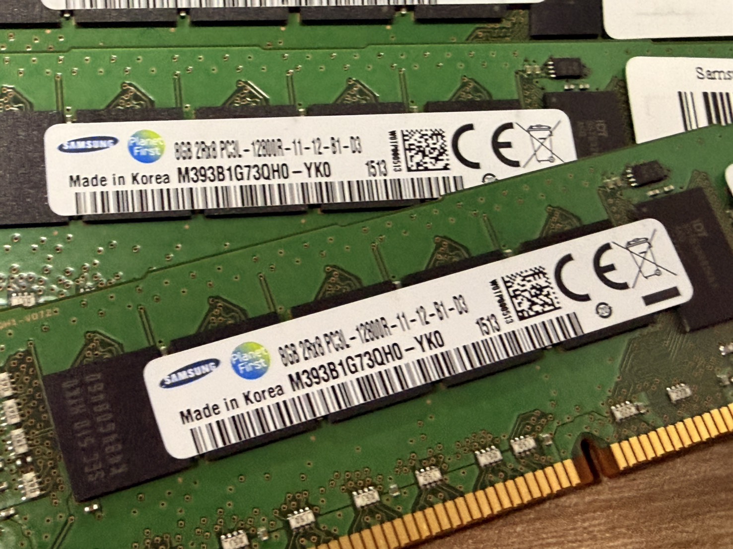 ขาย Ram สำหรับ Server Samsung 8GB 2Rx4 PC3L-12800R รูปที่ 2