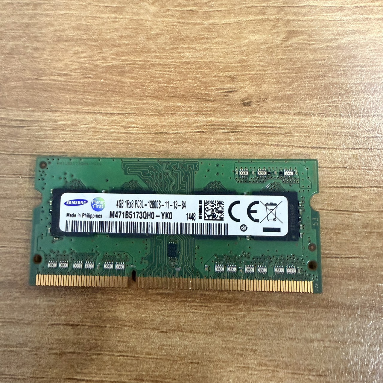 ขาย Ram NB Samsung 4GB 1Rx8 PC3L-12800S