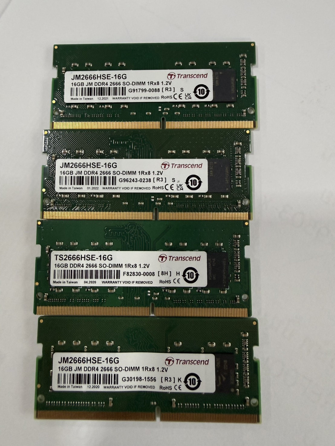 ขาย RAM NOTEBOOK (แรมโน๊ตบุ๊ค) Transcend 16GB 1Rx8 DDR4 2666 SO-DIMM