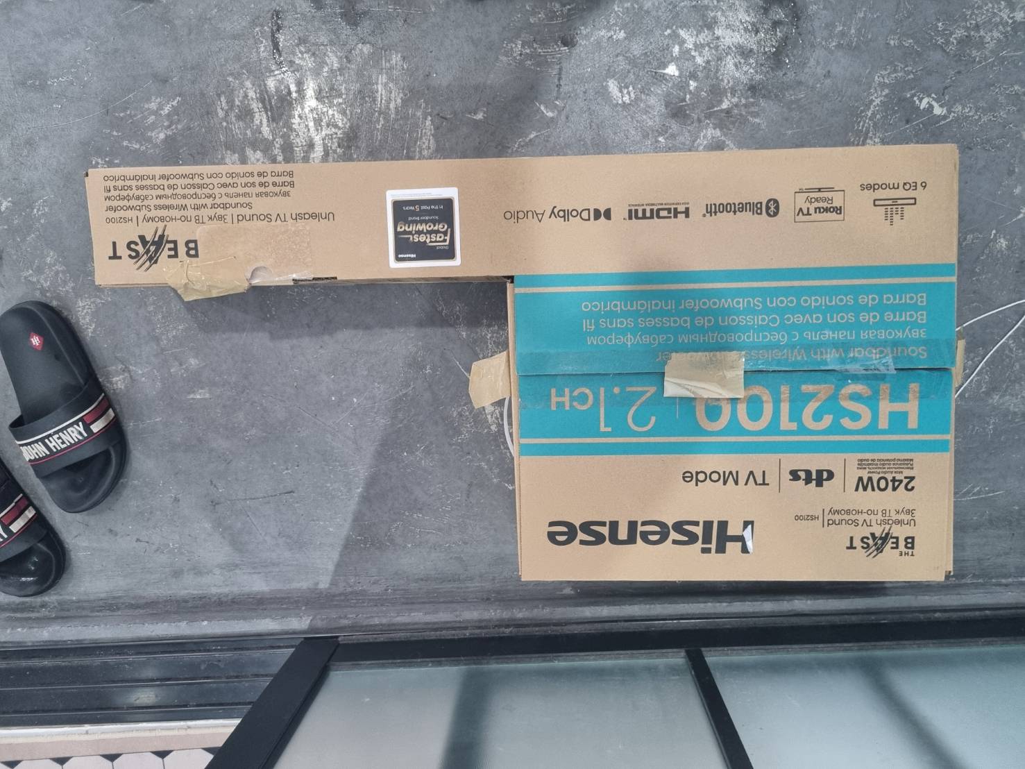 ซาวด์บาร์ (2.1 CH, 240 วัตต์) รุ่น HS2100