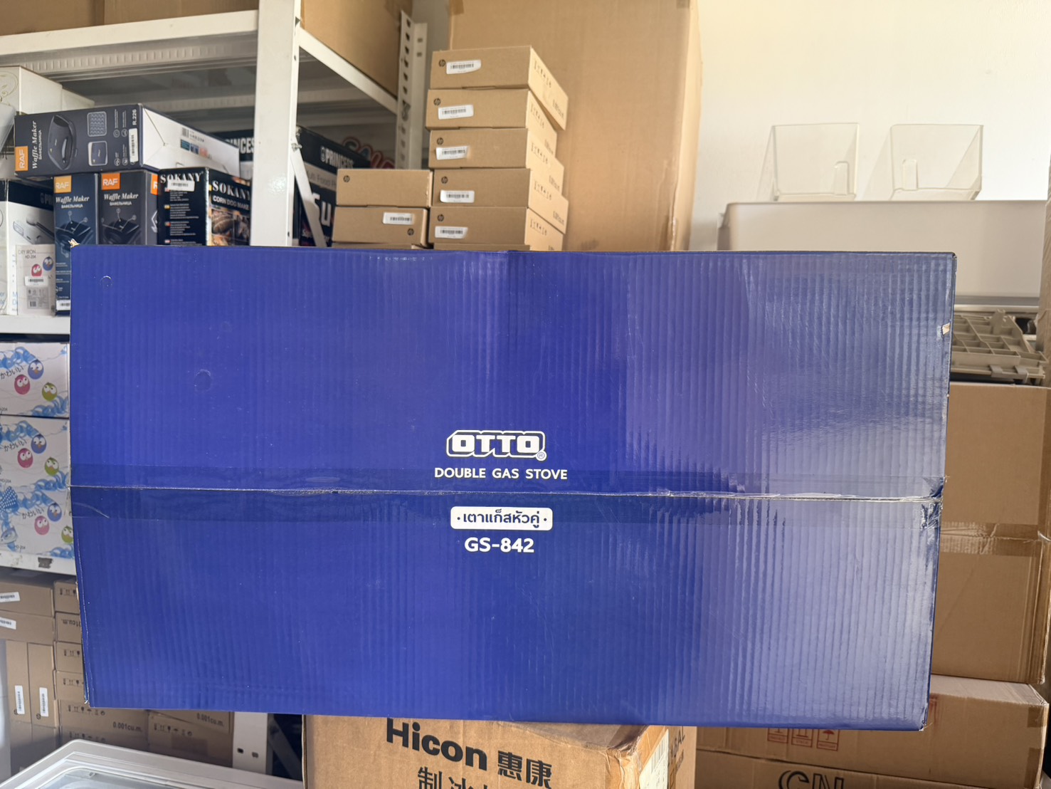 ขาย OTTO เตาแก๊สสแตนเลส หัวคู่ รุ่น GS-842 รูปที่ 3