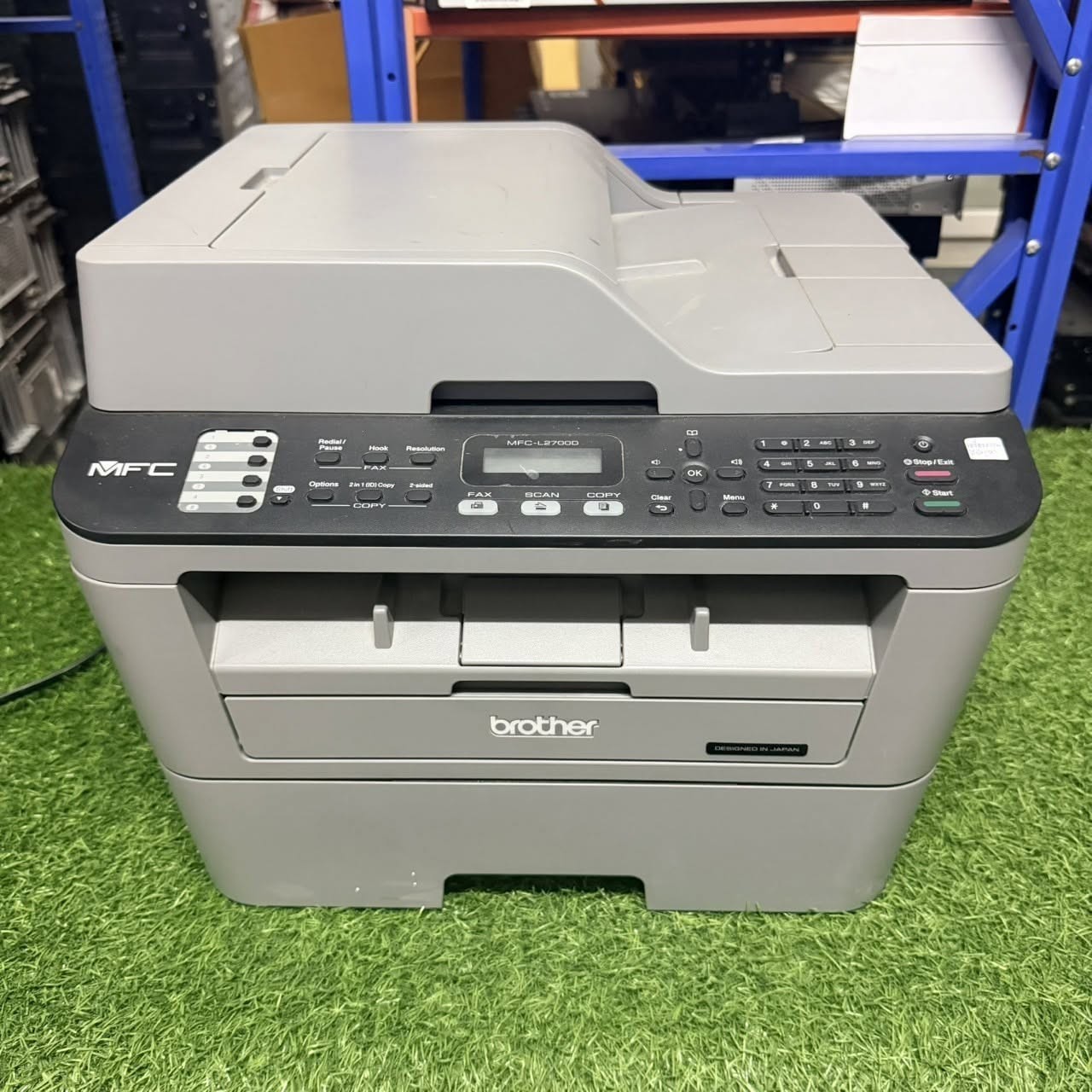 ขาย Brother MFC-L2700D เครื่องพิมพ์เลเซอร์มัลติฟังก์ชัน 4-in-1  พิมพ์ สแกน ถ่ายเอกสาร แฟกซ์ *** สแกนใช้งานไม่ได้