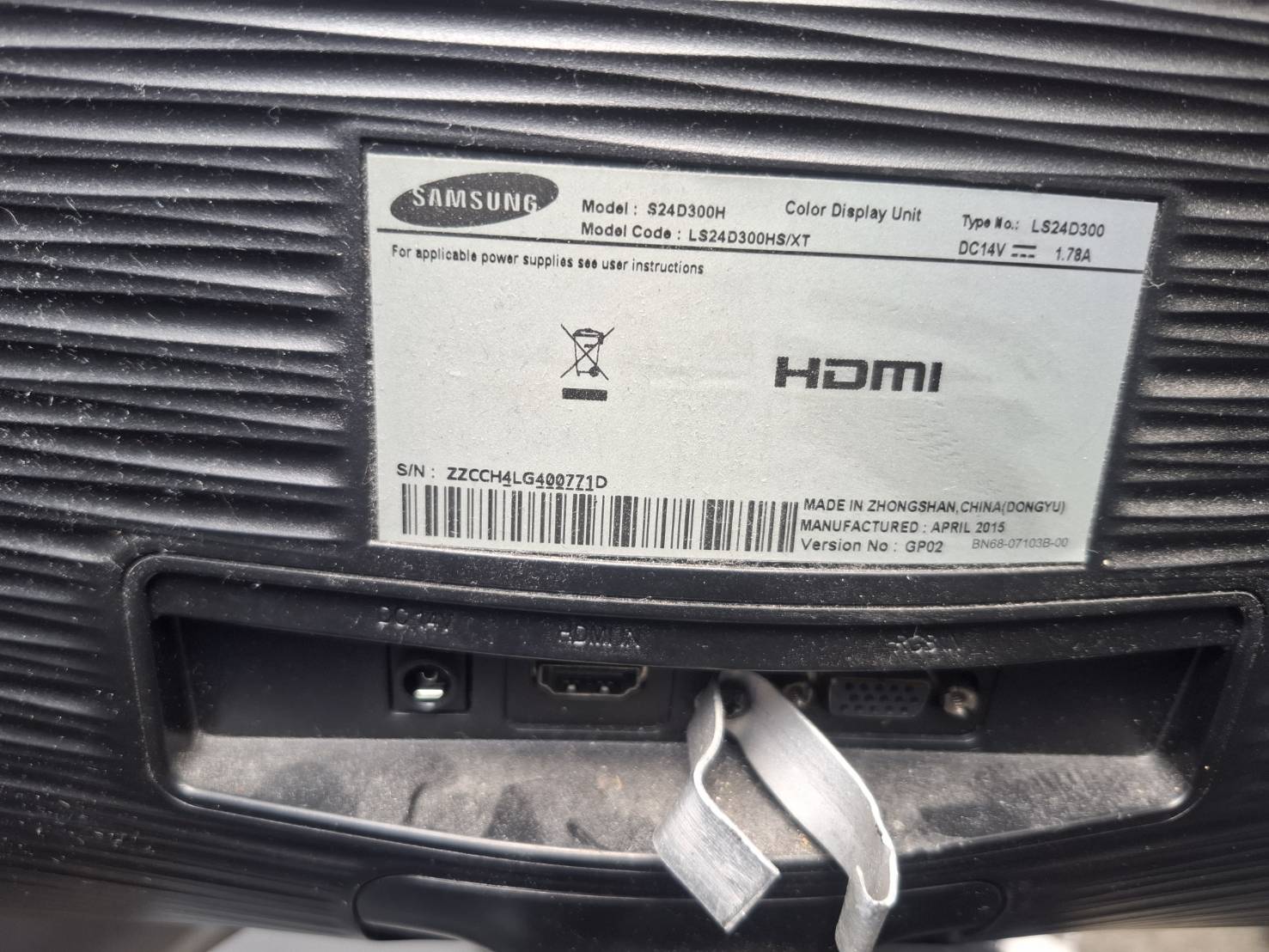 ขาย จอ samsung s24d300h รูปที่ 3