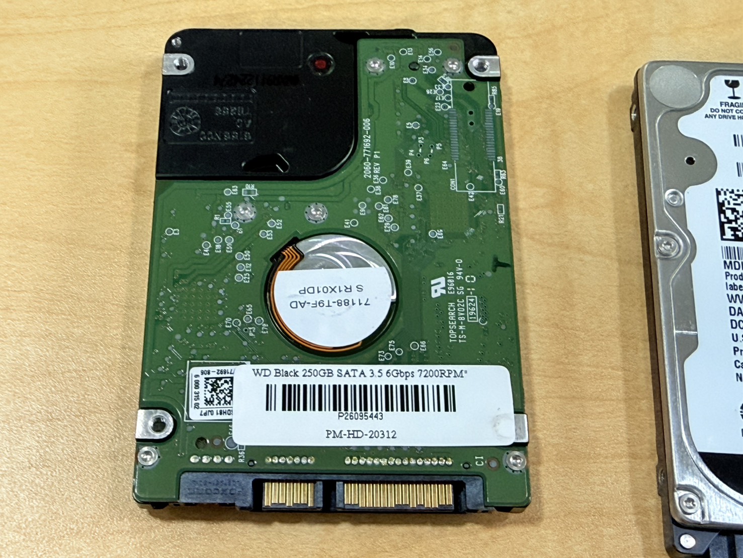 ขาย WD Black 250GB SATA 3.5 6Gbps 7200RPM" รูปที่ 3