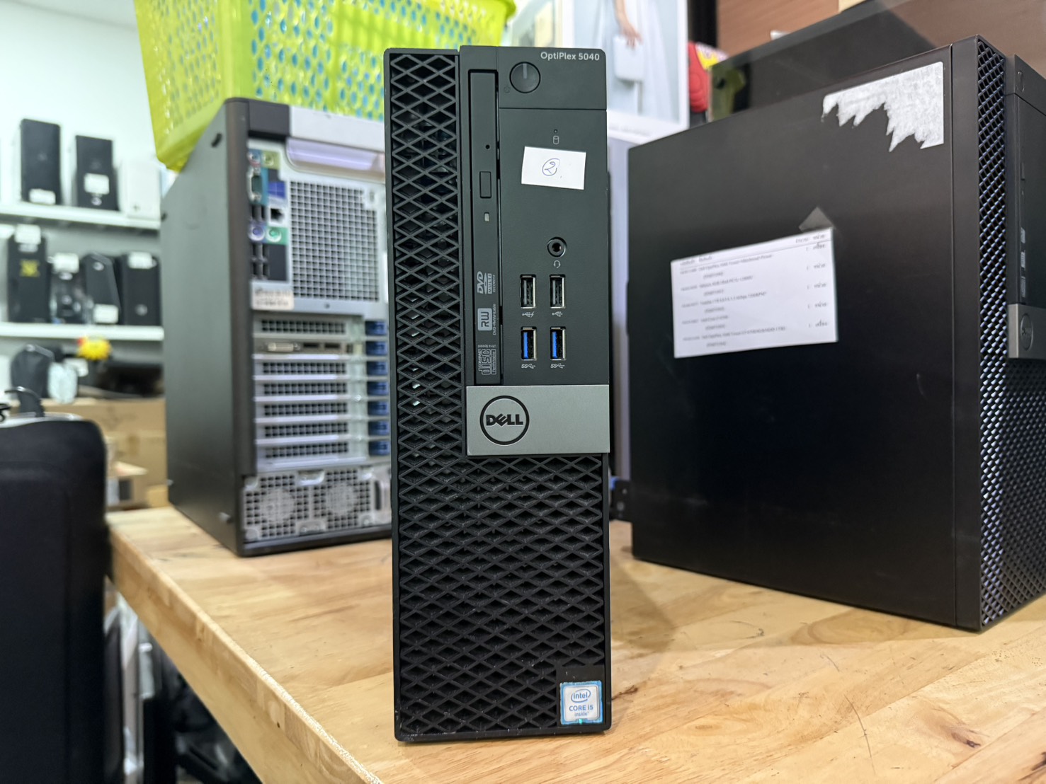 ขาย dell OptiPlex 5040 SFF CPU i3 Gen6 Ram 8 GB SSD 128 GB
