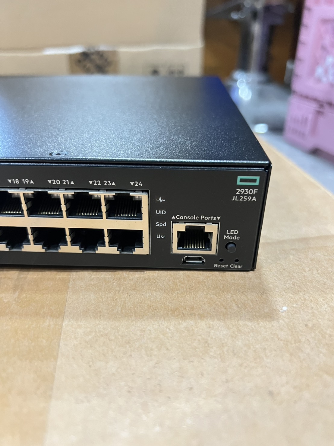 ขาย HPE Aruba 2930F 24G 4SFP Switch (JL259A / JL259-60001) รูปที่ 2