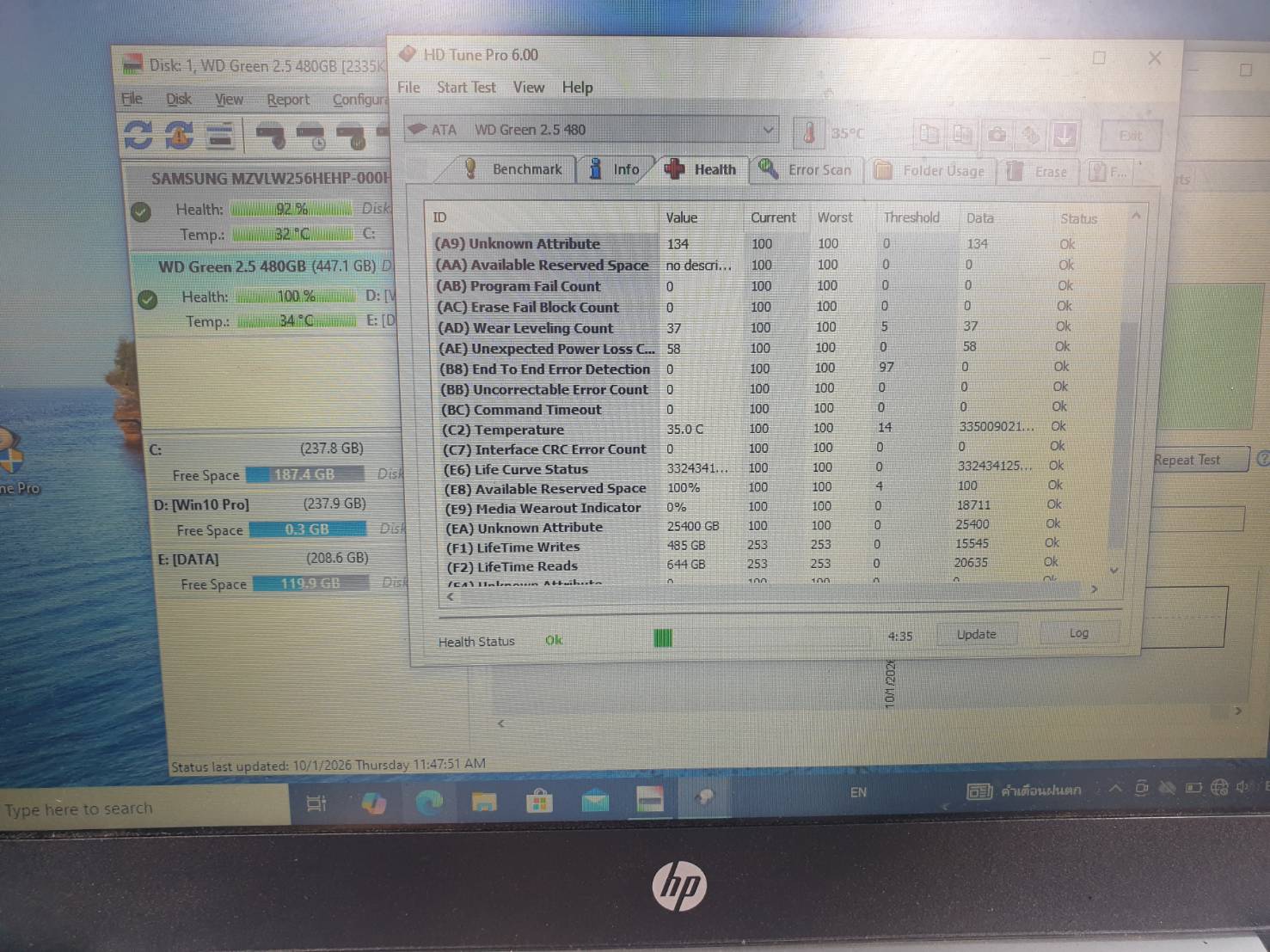 ขาย wd green ssd 480GB รูปที่ 5