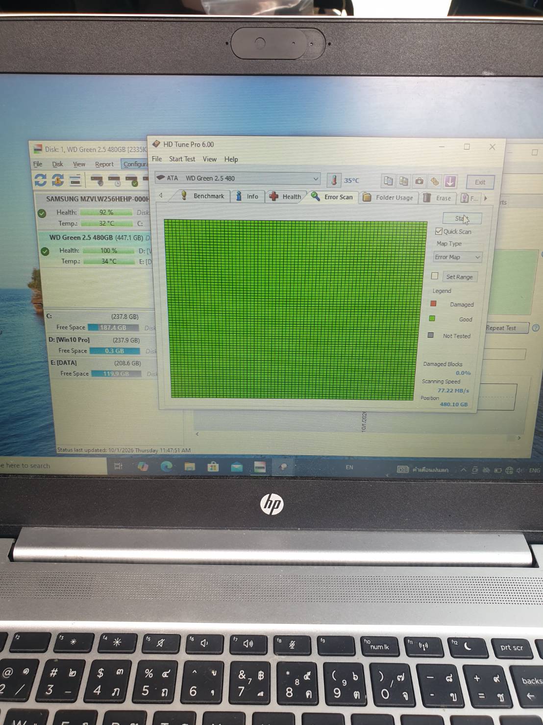 ขาย wd green ssd 480GB รูปที่ 4