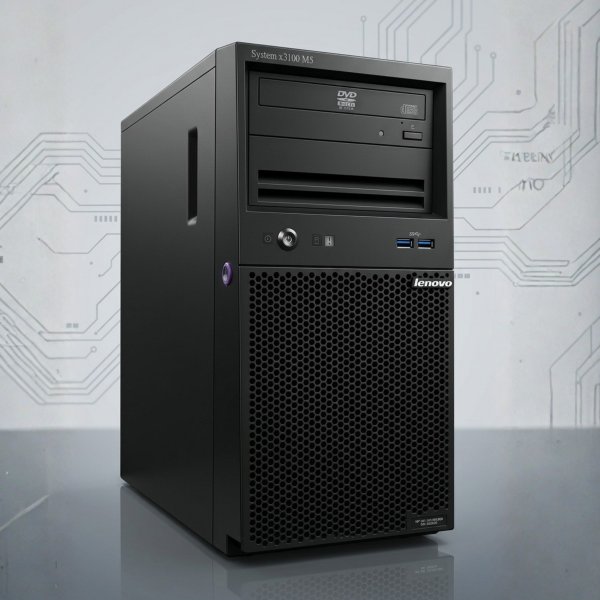 ขาย lenovo system x3100 m5 E3-1220v3 ran 16GB SAS 600GB x4