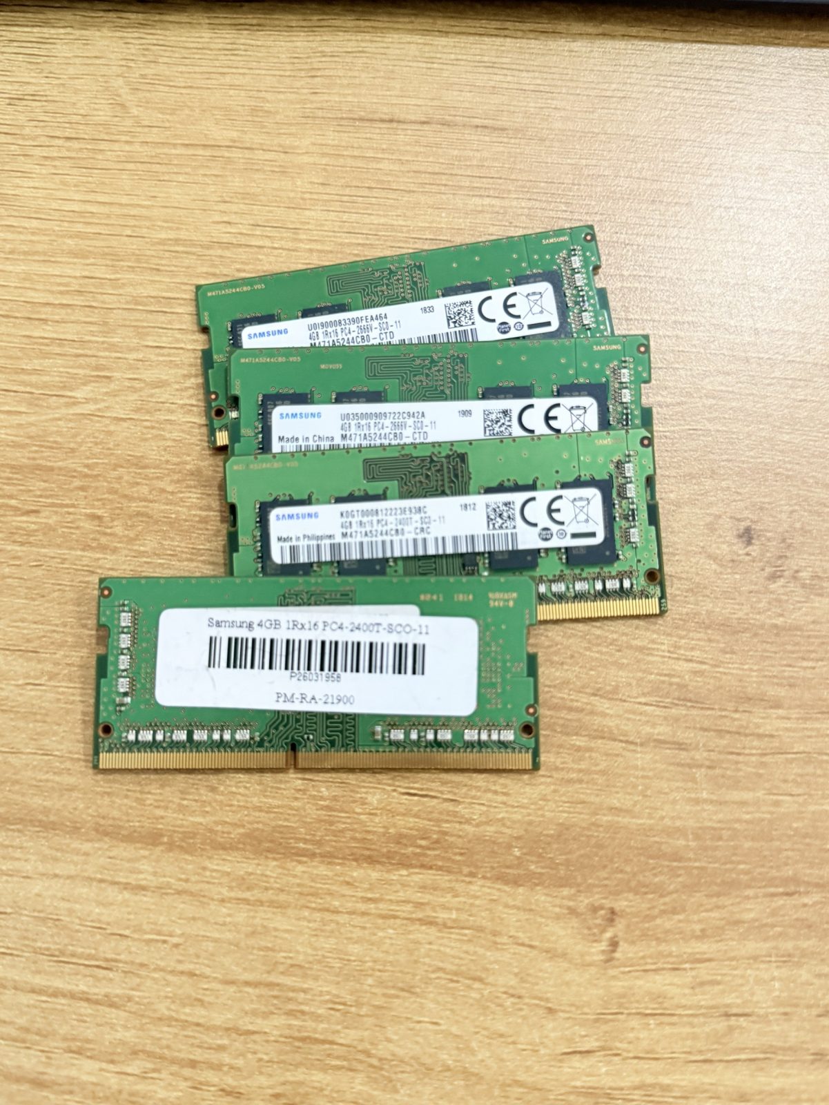 ขาย Samsung 4GB 1Rx16 PC4-2400T-SCO-11 รูปที่ 3