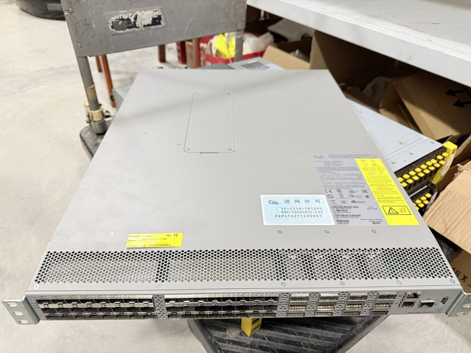 ขาย Cisco Nexus N9k-C93240YC-FX2 รูปที่ 4