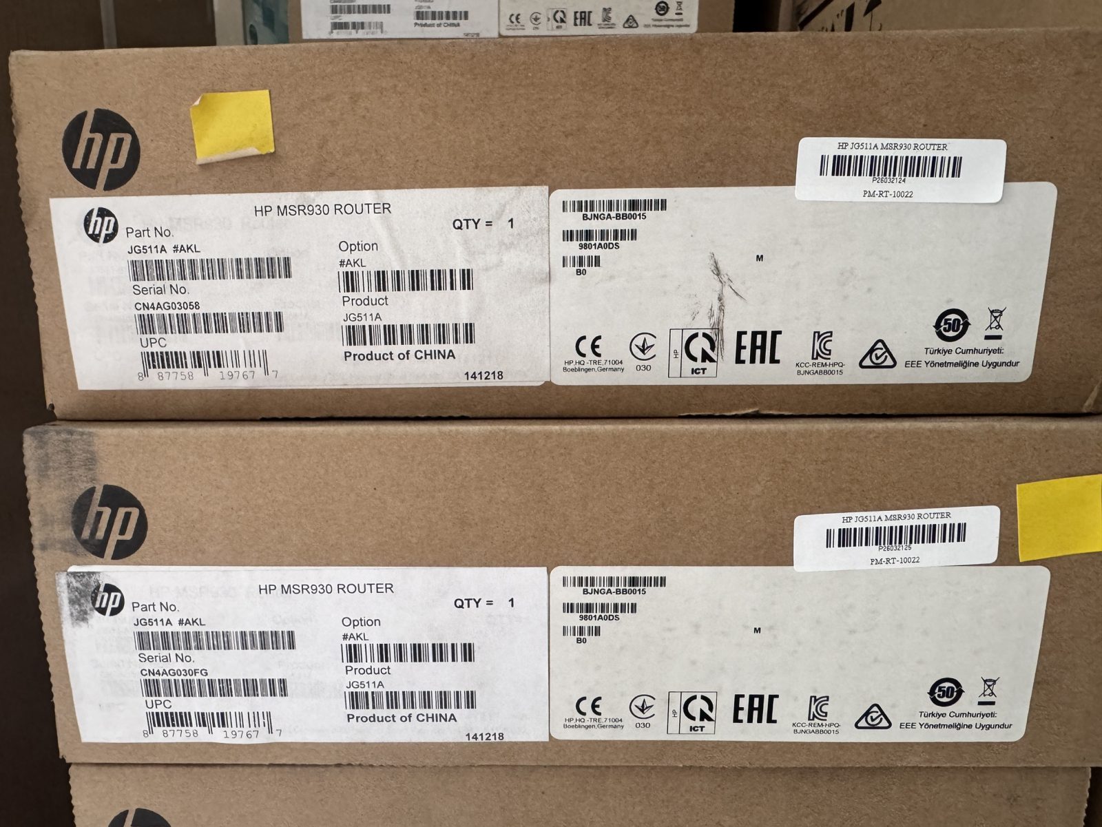 HP JG511A MSR930 ROUTER รูปที่ 4