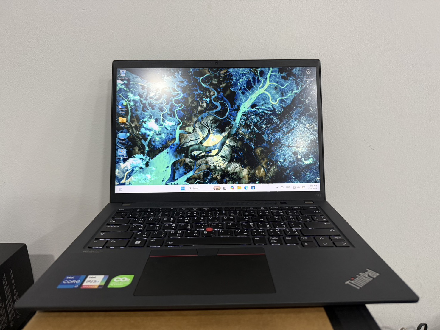 ขาย Lenovo Thinkpad T14s Gen3(i7-1260P/16GB/M.2 512GB)+Adapter จอไบร์ท