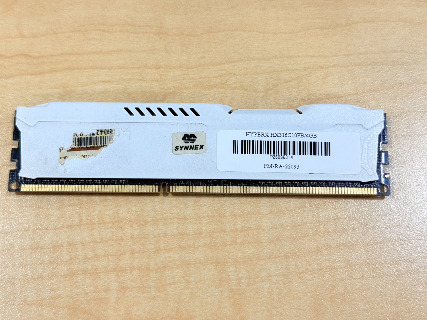 ขาย แรมพีซี DDR3 HYPERX HX316C10FB/4GB รูปที่ 2