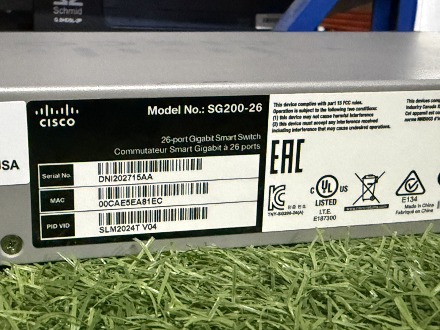 ขาย Cisco SG200-26 26 Port Gigabit Smart Switch รูปที่ 5