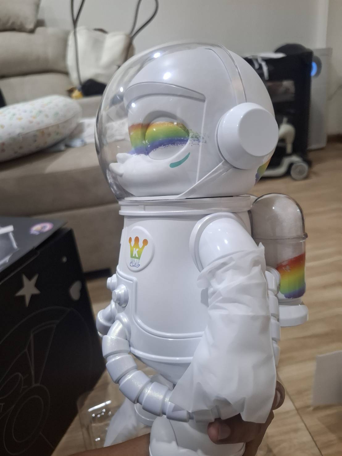 ขาย Pop Mart MEGA Space Molly 400% Rainbow รูปที่ 6