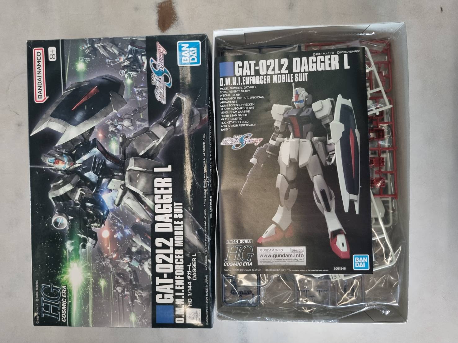 ขาย HG 1/144 GAT-02L2 Dagger L (ค่าย Bandai)