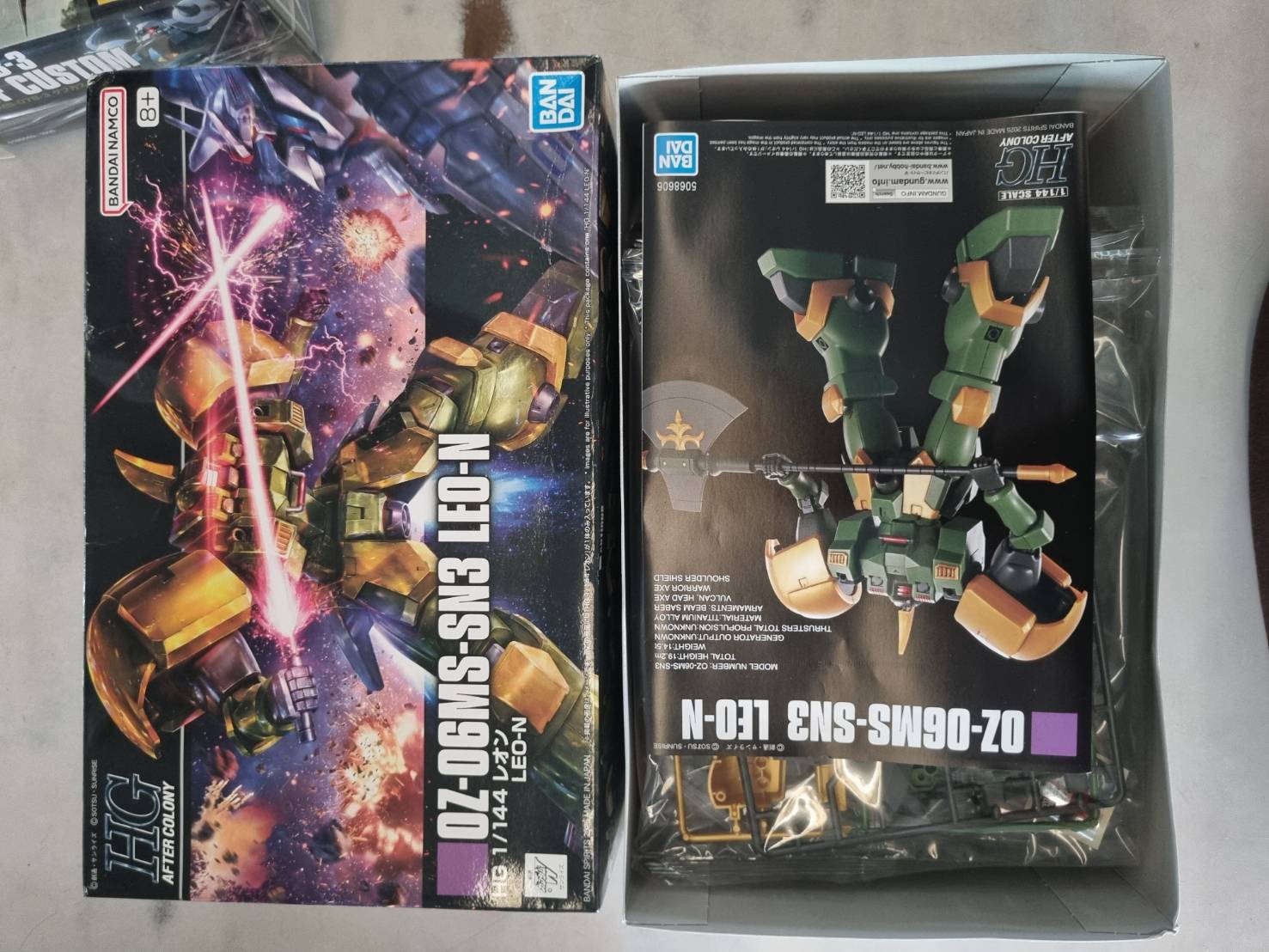 ขาย HG 1/144 OZ-06MS-SN3 Leo-N (ค่าย Bandai)