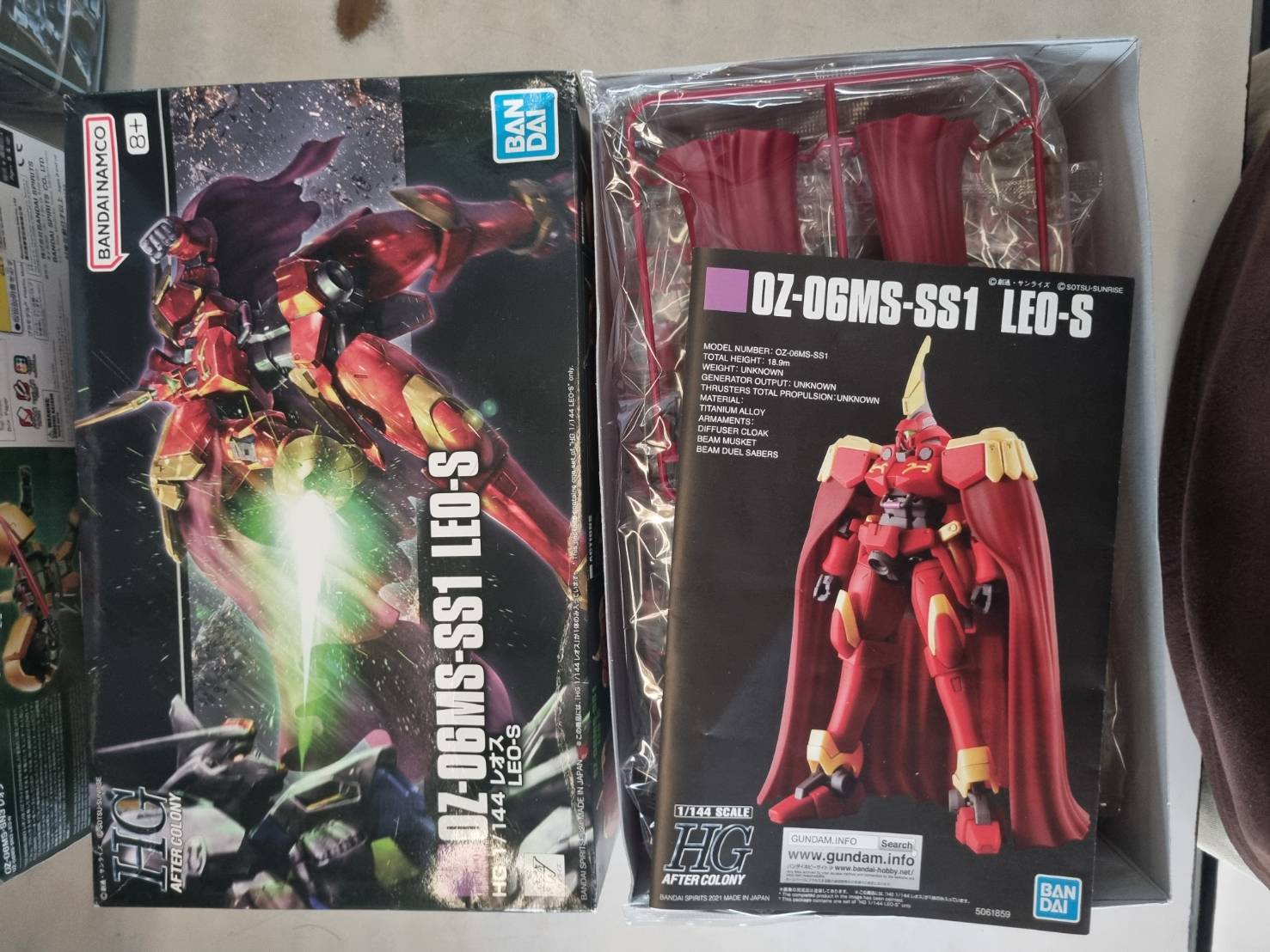 ขาย HG 1/144 OZ-06MS-SS1 Leo-S (ค่าย Bandai)