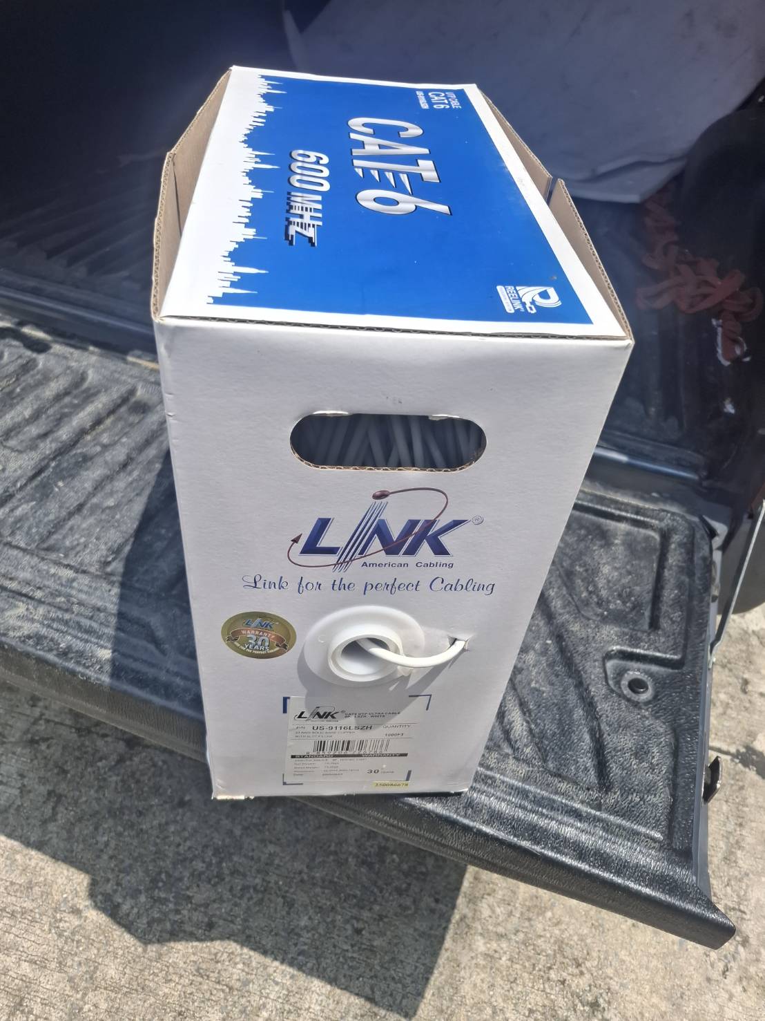ขาย สายแลน CAT6 305 เมตรจาก LINK รุ่น US-9116LSZH รูปที่ 2