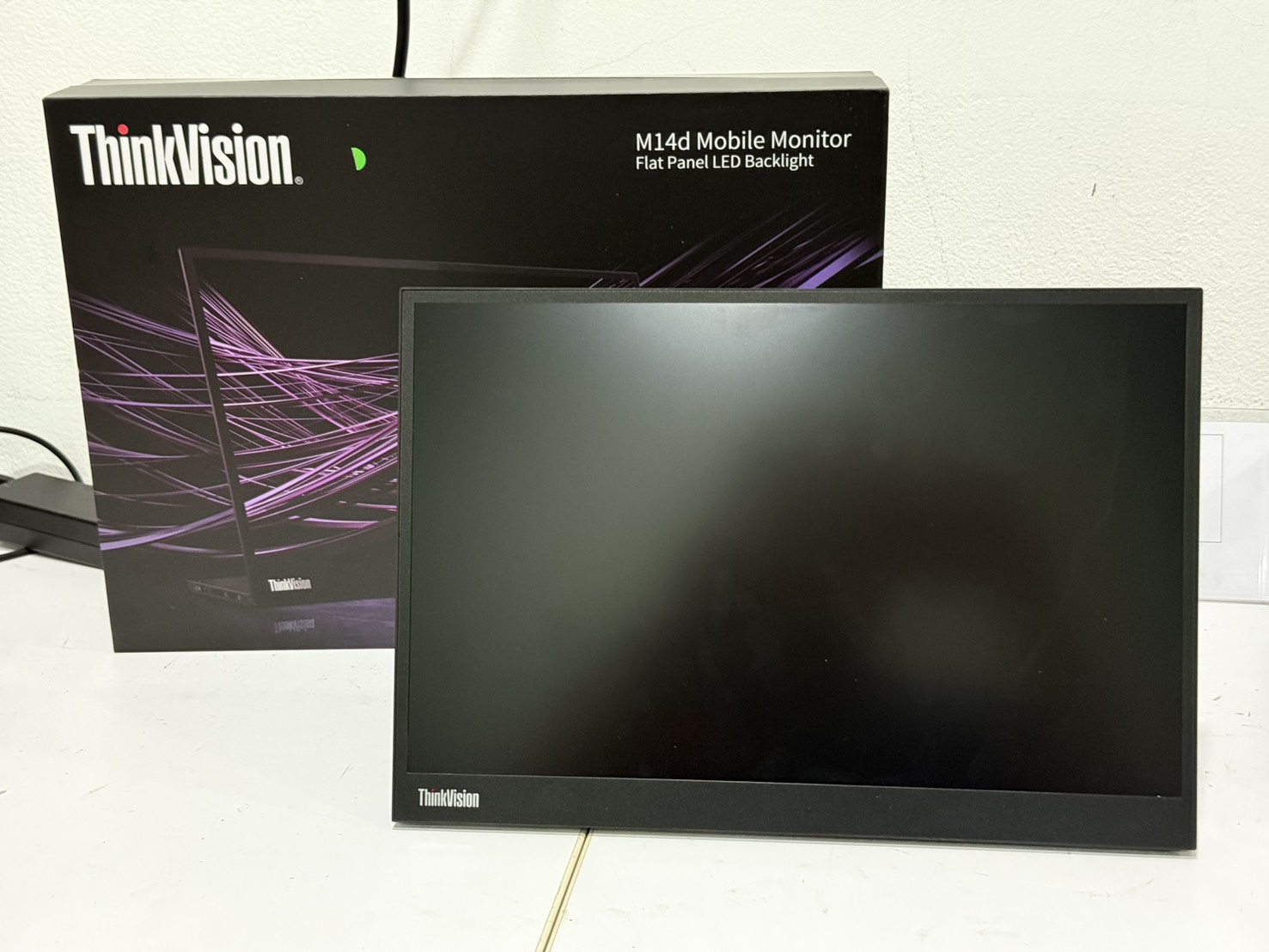ขาย Lenovo ThinkVision M14d 14-inch 2.2K (2240 x 1400 พิกเซล) Docking Portable Monitor