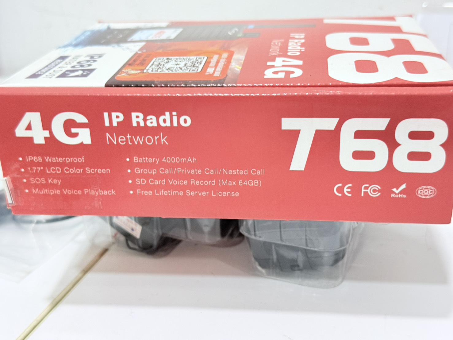 ขาย วิทยุสื่อสารใส่ซิม Fujitel T68 + Adapter รูปที่ 5