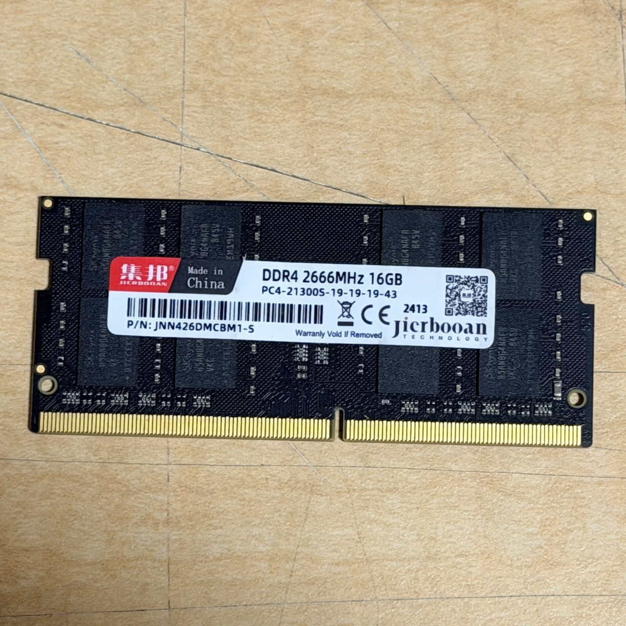 ขาย Ram NB Jicrbooan DDR4 2666 16GB PC4-21300S