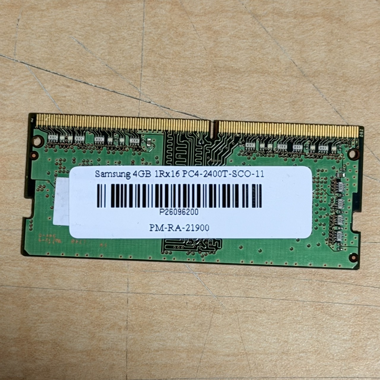 ขาย Ram NB Samsung 4GB 1Rx16 PC4-2400T-SCO-11 รูปที่ 2