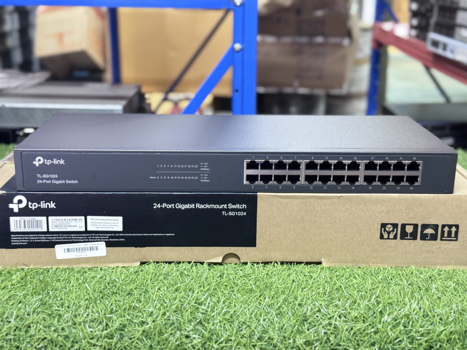 ขาย TP-Link TL-SG1024 24-Port Gigabit Rackmount Switch