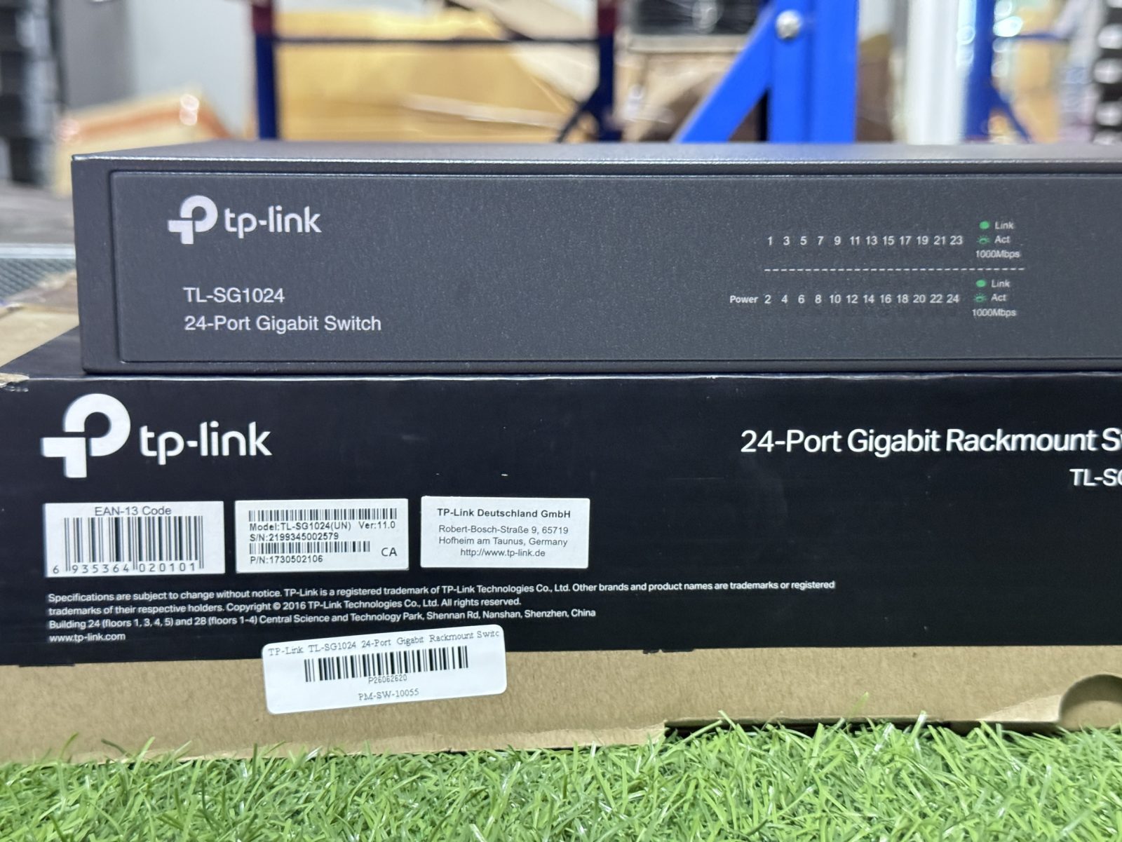 ขาย TP-Link TL-SG1024 24-Port Gigabit Rackmount Switch รูปที่ 2