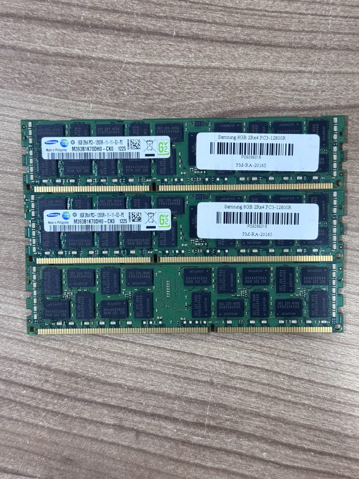ขาย Samsung 8GB 2Rx4 PC3-12800R ***Ram Server รูปที่ 2