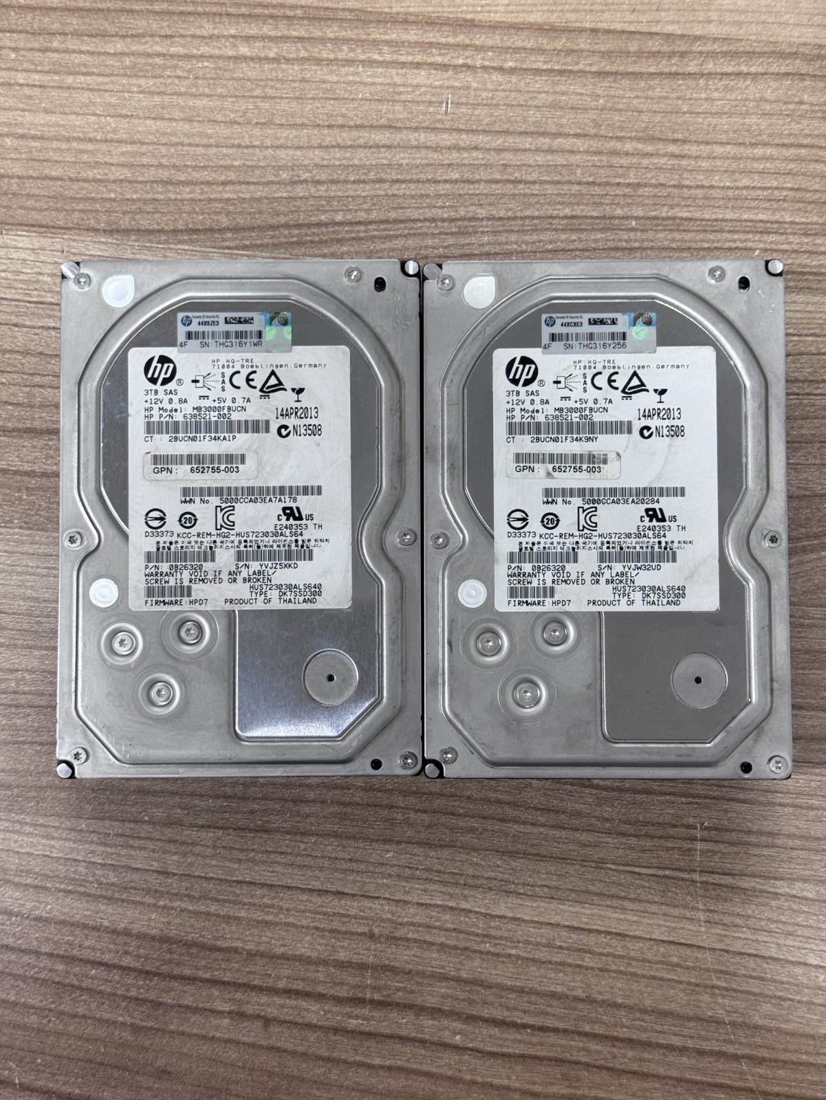 ขาย HP 3TB SAS 3.5 6Gbps 7200RPM" ***สำหรับ Server