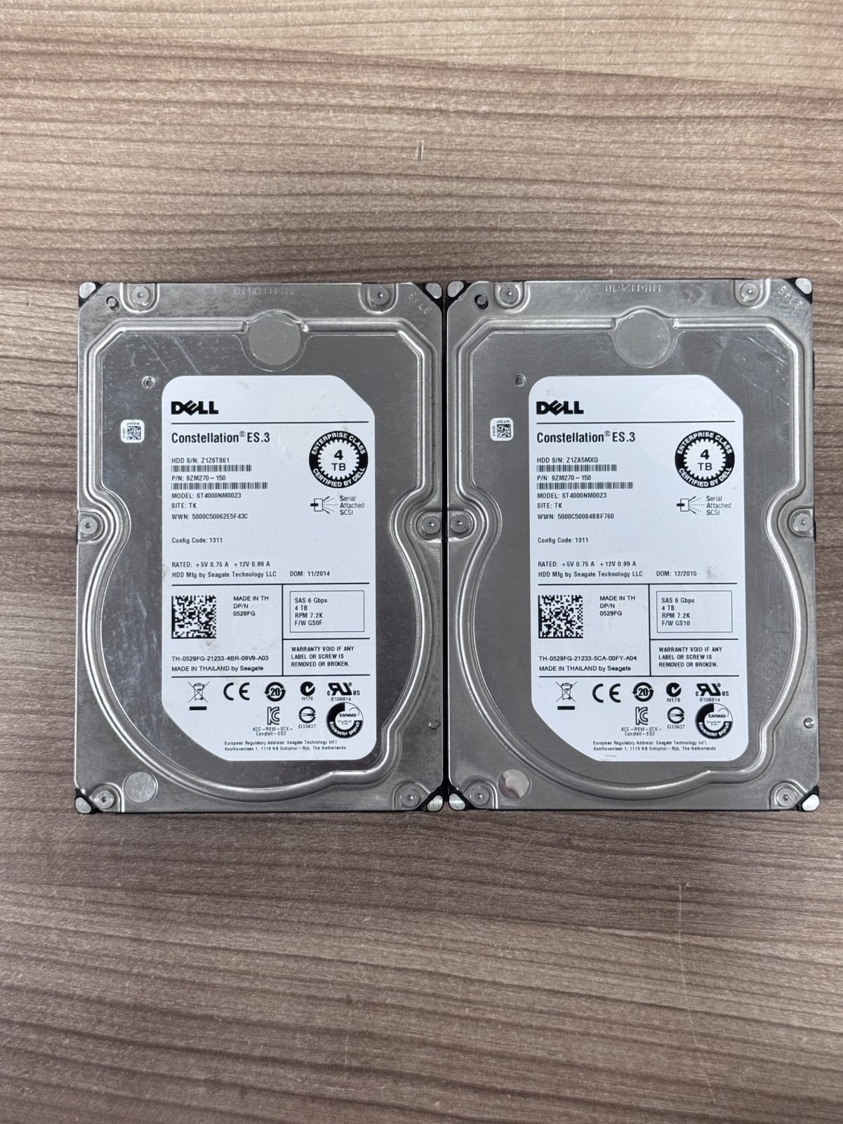 ขาย Dell 4TB SAS 3.5 6Gbps 7200RPM" ***สำหรับ Server