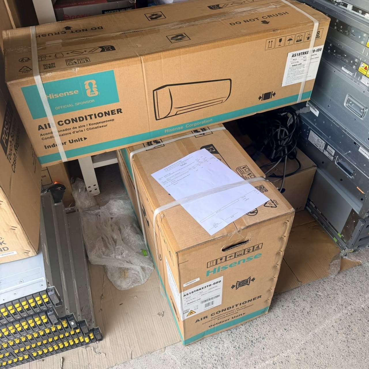 ขาย Hisense แอร์ติดผนัง รุ่น AS18TRKE2T-IDU/AS18TRKE2T-ODU Inverter 18000btu