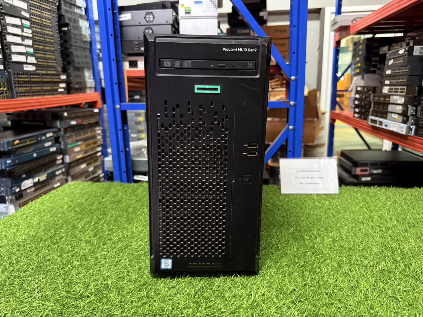 ขาย HP Proliant ML10 G9 (CPU E3-1225V5 Ram 16GB HDD 1TBx2)